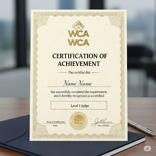 WCA Certification